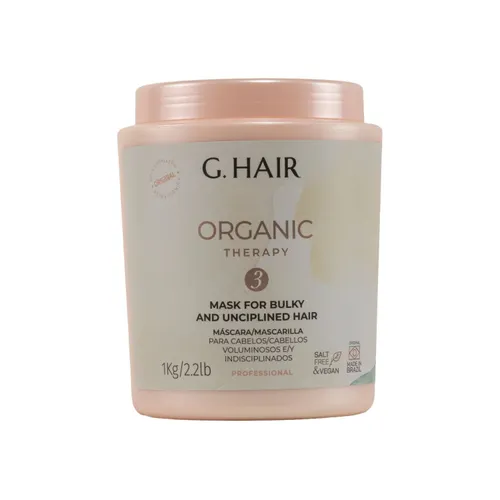 Mascara Capilar Organic Therapy Btx Capilar Cabelos Danificados 1 kg