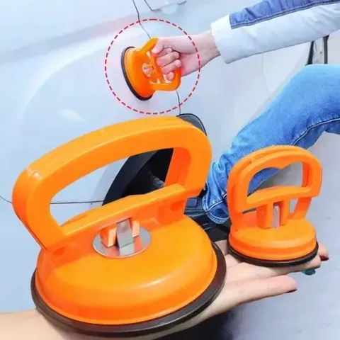 1/2 PEÇAS Ventosa Universal para Reparo de Amassados Automotivos, Ferramenta Extratora de Painéis de Carroceria, Borracha Reforçada para Vidro e Metal