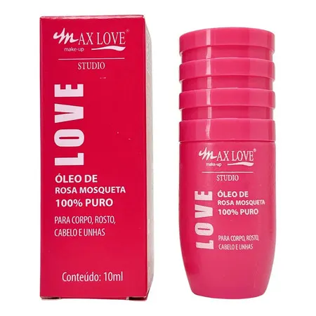 Óleo de Rosa Mosqueta 100% Puro 10ml - Max Love