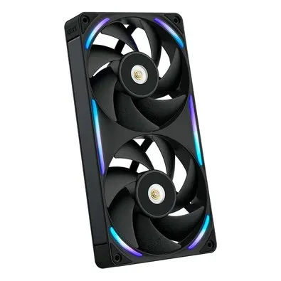 Ventoinha NZXT F240X Performance, 120mm, PWM, RGB, 2x Single-Frame, Preto - RF-U24PN-B1