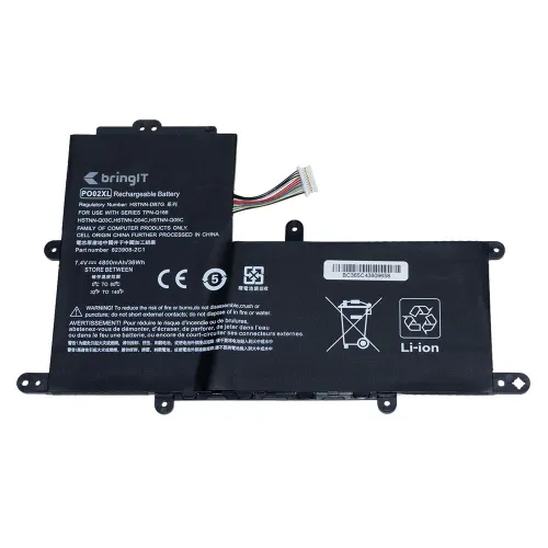 Bateria para Notebook Part Number PO02XL 4800mAh 7.4V