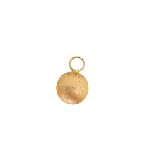 Pingente Bola Fosca em Ouro 18K