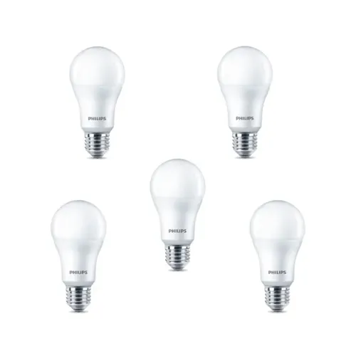 Kit 5 Lâmpadas Bulbo Led 11w 1018lm 180°