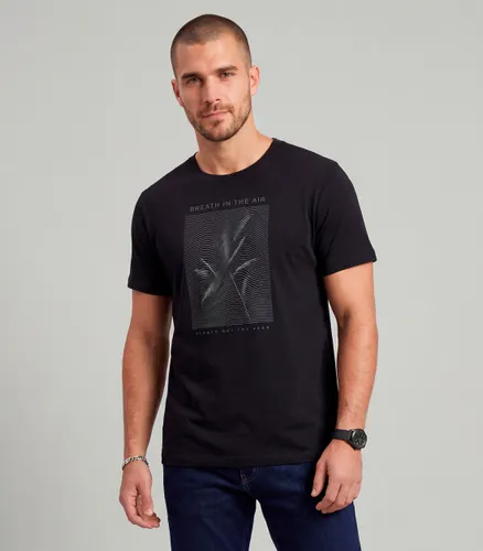 Camiseta Masculina Meia Malha com Estampa Diametro - Moda Feminina e Masculina, Itens para Casa e Mais l Rovitex