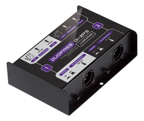 Direct Box Passivo 2 Canais Di-2ps Waldman