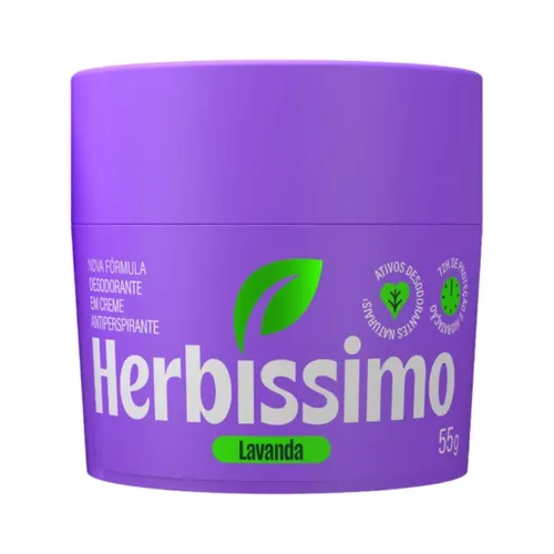 Desodorante Creme Herbíssimo Lavanda 55gr