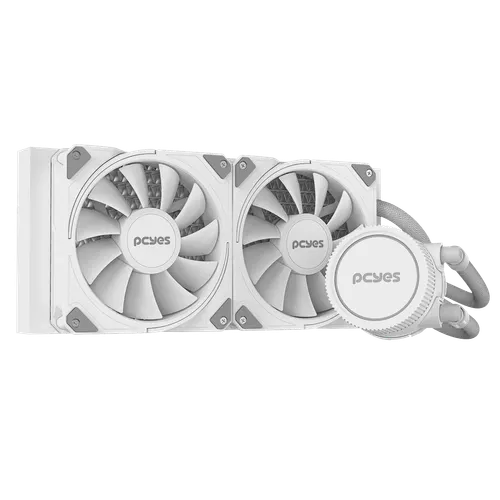 Water Cooler PCYES Sangue Frio 3 White Ghost 240mm TDP 250W WCSF3240WGBR