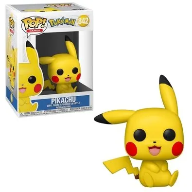 Boneco Funko Pop! Pokemon - Pikachu Sitting