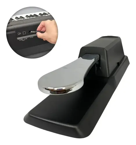 Pedal Sustain Teclado Universal para Casio Yamaha Roland Smart Piano Marca Don Caprini Dc Music