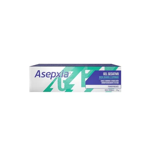Gel Secativo Asepxia Cravos e Espinhas 15gr