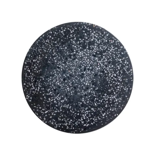 Arandela Led Granilite 12w 3000k Ø30cm Terrazzo - PRETO