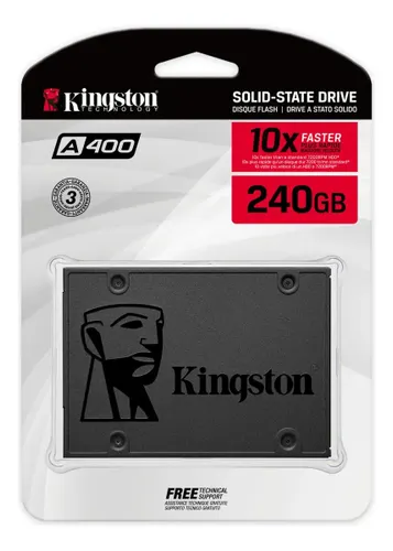 Ssd Kingston A400 240gb 2.5mm