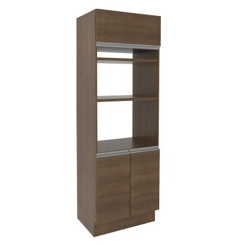 Torre Quente Madesa Glamy 70 cm 3 Portas Rustic