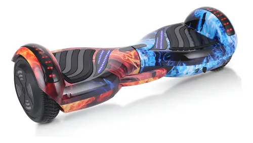 Hoverboard 6.5" Smart Balance Bluetooth Fogo e Gelo Até 12Km/h