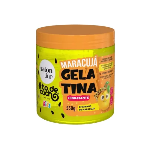 Salon Line #todecacho Kids Gelatina Maracujá Hidratante 550 g
