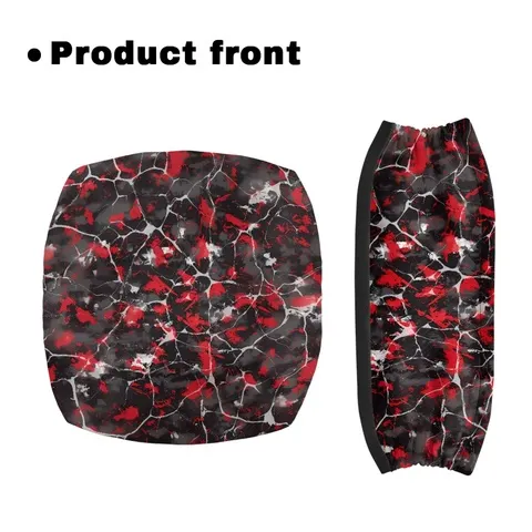 Capas de assento para andador Coloranimal Crackle Ink Splash, 2 peças, em tecido de poliéster, para idosos