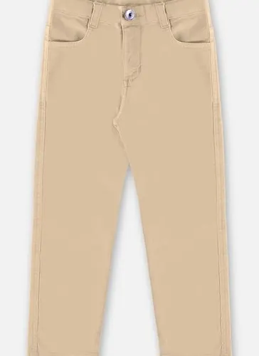 Calça Skinny em Sarja com Elastano Infantil Menina (Bege) Up Baby