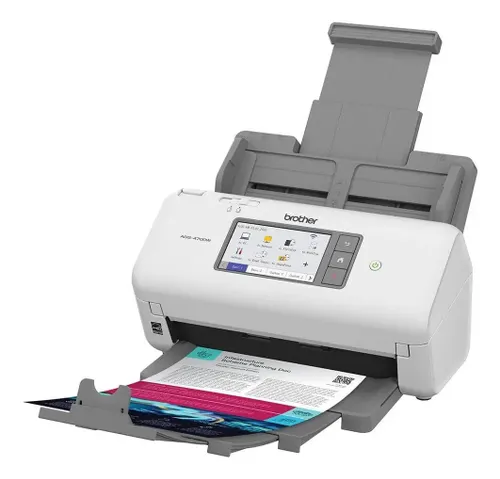 Scanner de Mesa Brother Ads-4700w com Wifi Cor Branco
