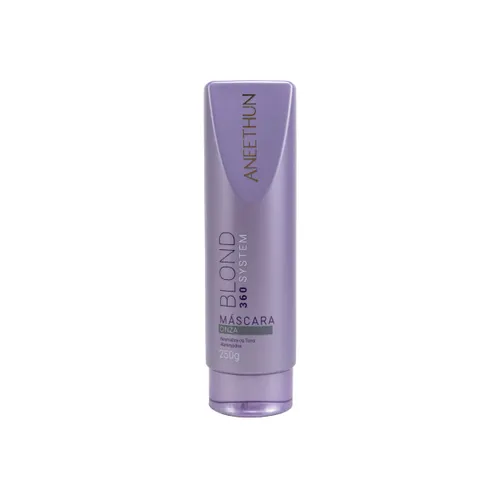 Máscara Aneethun Blond 360 Cinza Matizante 250g