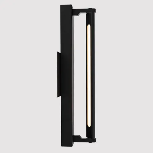 Arandela Led Alumínio 5w 3000k Across - PRETO