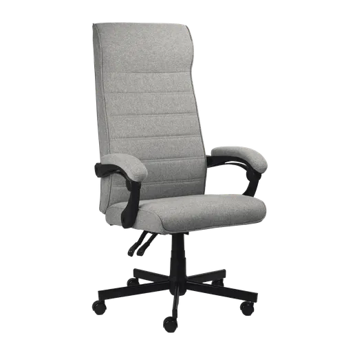 Cadeira de Escritório Ergonômica Magnus Cinza com Reclinação 135° PCYes