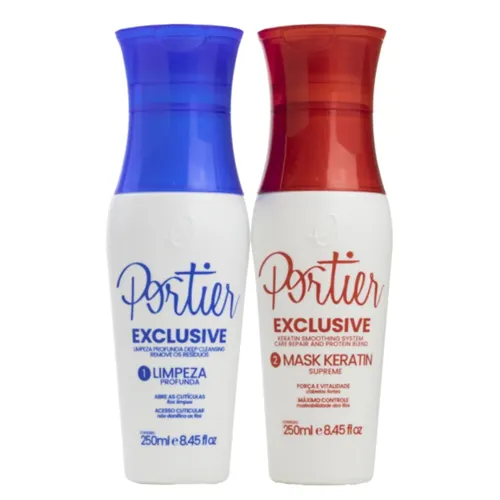 Kit Portier Exclusive Shampoo + Másc Realinhamento Capilar 250ml