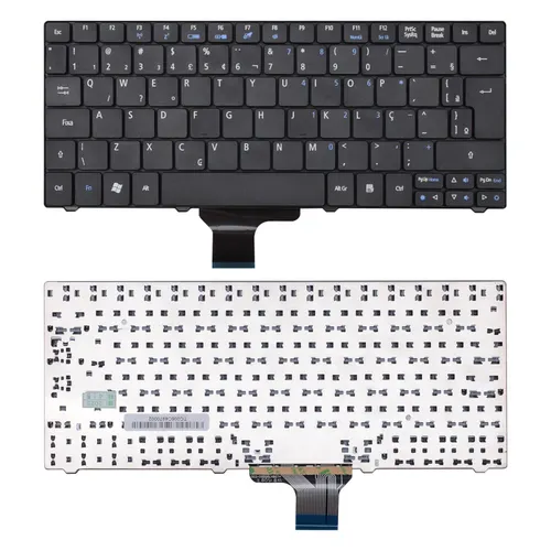 Teclado para Notebook Acer Aspire 1410-8913 ABNT2 - F3 WI-FI Preto