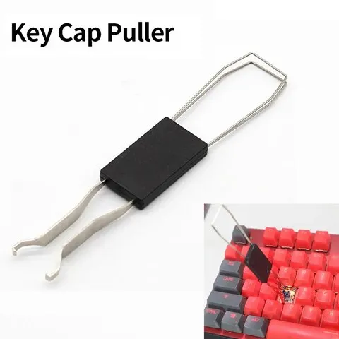 2 em 1 multi-purpose teclado mecânico extrator de tampa chave universal keycap eixo removedor botão extrator teclados acessórios