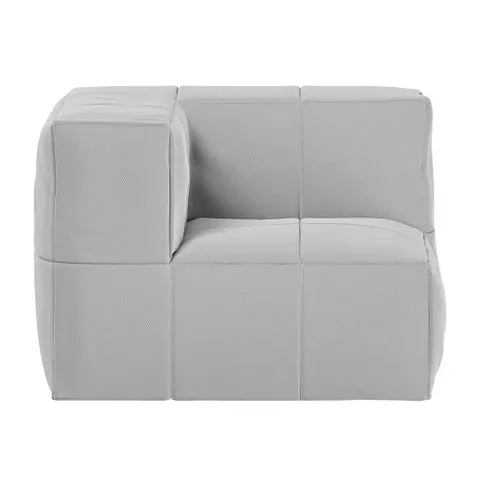 Puff Canto em L Modular
