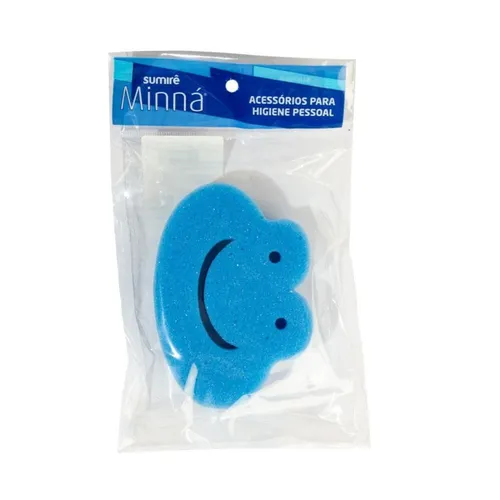 Esponja Minná Pluft Slim Sapo Azul