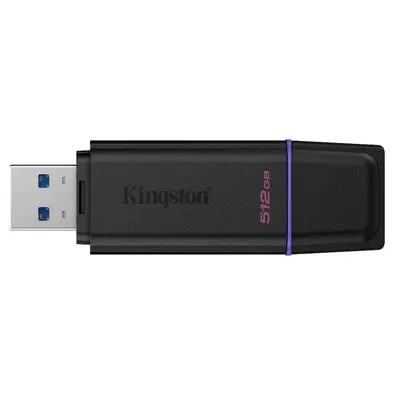 Pen Drive 512GB Kingston DataTraveler Exodia, USB 3.2, Preto e Roxo - DTXG2/512GB