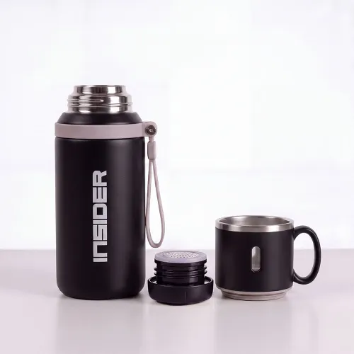 Garrafa Térmica 600 ml com Filtro Brinde