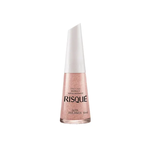 Esmalte Risqué Metálico Nudes Gota dos Anjos