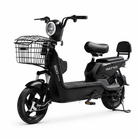Bicicleta Elétrica Scooter Mova Way 4.0 500w 48v Lítio
