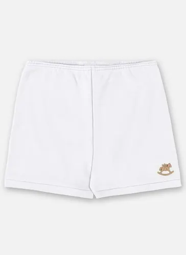 Short Unissex para Bebê em Suedine Essentials (Branco) Up Baby