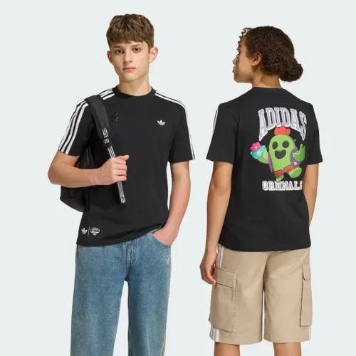 Camiseta Estampada Folgada Kids adidas