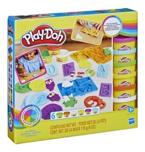Massinha Play Doh Números - Hasbro E8533