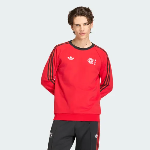 Moletom CR Flamengo Originals de Gola Redonda Homem adidas