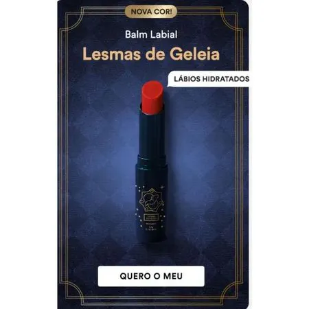 Balm Labial  Sorvete de Limão * Sapo de chocolate * Bolo de caldeirão * Harry Potter Quem Disse, Berenice?  o BOTICÁRIO