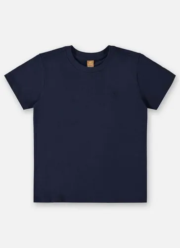 Camiseta Manga Curta Básica para Meninos (Azul Marinho) Up Baby