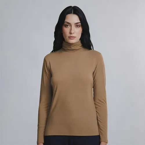 Tech T-Shirt Gola Alta Manga Longa Feminina - Cores Selecionadas