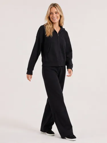 Conjunto Moletom Feminino Flow Aveloz Preto