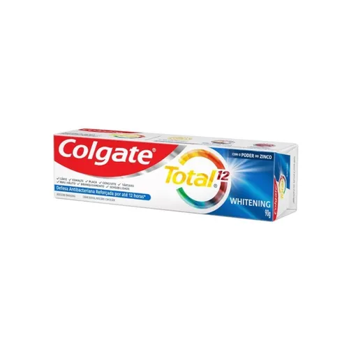 Creme Dental Colgate Total 12 Whitening 90G