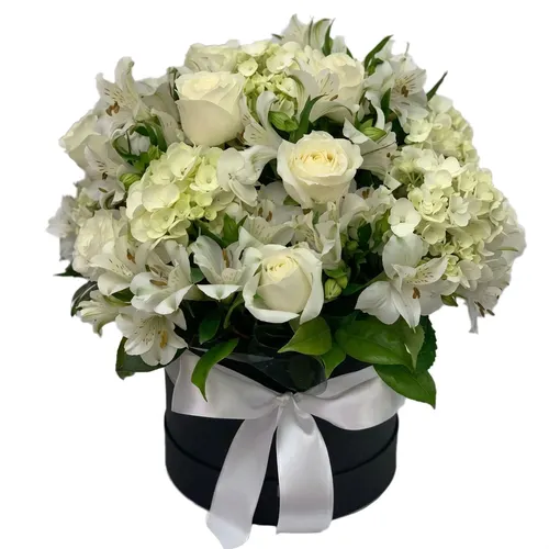Arranjo Mix de Flores Brancas