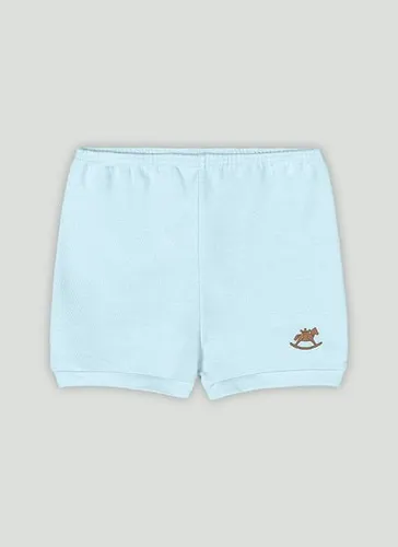 Short Unissex para Bebê em Suedine Essentials (Azul) Up Baby