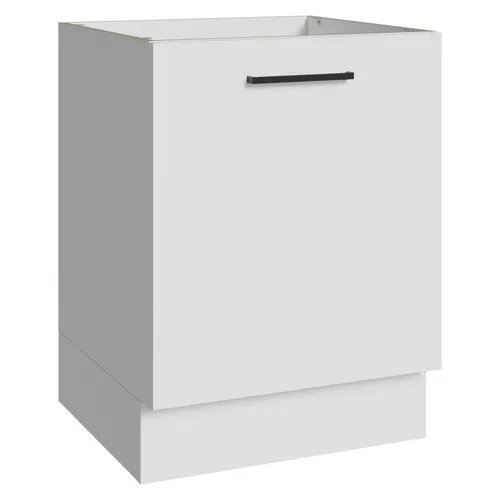 Balcão de Cozinha 60 cm 1 Porta (Sem Tampo) Branco Agata Madesa