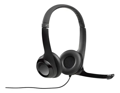 Headset Logitech H390 USB-A com Microfone e Controle de Volume