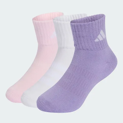 Pacote COM Três Pares DE Meias Soquete COM Amortecimento Sportswear Kids adidas