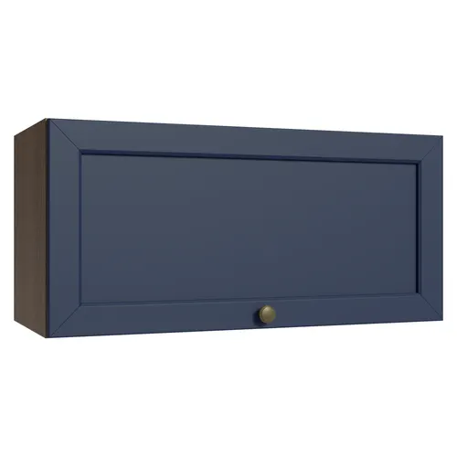 Armário Aéreo 70 cm 1 Porta Basculante Rustic/Azul Vik Madesa
