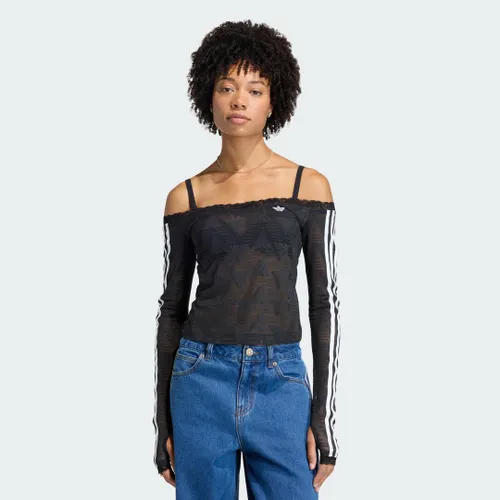 Blusa Lace Bardot Mulher adidas